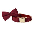 Load image into Gallery viewer, Red Wine Velvet Set