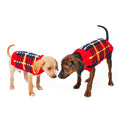Load image into Gallery viewer, Red Tartan Plaid Dog Sweater