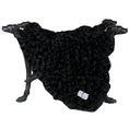 Load image into Gallery viewer, Baby Ruffle Dog (Black) Satin Silk Handmade blanket - Luxury Dog Bed from Southlake Paws