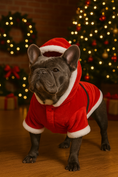 Load image into Gallery viewer, Parisian Pet 'Santa Claus Hoodie' for Dogs and Cats, Dog Christmas Holiday Apparel, Red