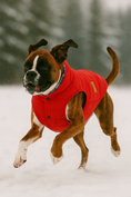 Load image into Gallery viewer, Parisian Pet 'Plaid Reversible Jacket' for Dogs & Cats, Stylish Pet Outerwear, Warm Winter Dog Jacket,-Valentine's Day