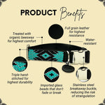 Saint Barth dog collar (quick release)