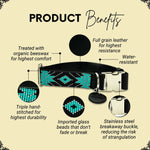 Saint Barth dog collar (quick release)