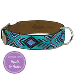 Saint Tropez Sambboho dog collar (with center D-ring)