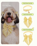 Load image into Gallery viewer, Satin Collar Bow 2.0 - Buttercream