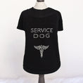 Load image into Gallery viewer, Service Dog Tee Crystal Tees - Designer Dog Clothes from Southlake Paws