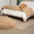Load image into Gallery viewer, PupProtector™ Luxe Waterproof Bed Runner - Plush Sheep Tan