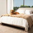 Load image into Gallery viewer, PupProtector™ Luxe Waterproof Bed Runner - Plush Sheep Tan