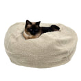 Load image into Gallery viewer, Sherpa Puff Ball Bean Bag Pet Bed