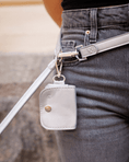 Load image into Gallery viewer, Shine Multiway Metallic Leather Leash & Poop Bag Pouch