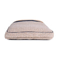 Load image into Gallery viewer, Shinola Brand Stripe Napper Pillow Berber Dog Bed Oatmeal