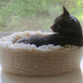 Load image into Gallery viewer, HuggleFleece® HuggleSnuggler™ Cat & Dog Beds - image 7