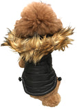 Load image into Gallery viewer, Ski Bunny Puffer with detachable hood, Shiny Black