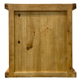 Load image into Gallery viewer, Oasis Small Rustic Dog Wood Kennel in Medium Wax