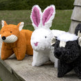 Load image into Gallery viewer, Squooshie™ Fox Plush Dog Toy - image 5