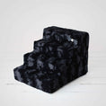 Load image into Gallery viewer, Hello Doggie Luxury Pet Satin Silk Crystal Handmade Stairs