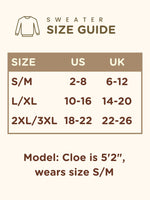 Strawberry Oversized Human Sweater