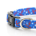Load image into Gallery viewer, EcoBark Bow Tie Collar - Nautical Print