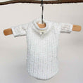 Load image into Gallery viewer, Hello Doggie Destiny Dog Sweater Satin Swarovski Crystals Crystal Handmade Sweaters