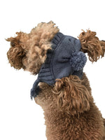 Scottish Cable knit Hat, Charcoal Grey