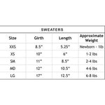 Dream Pearls Dog Sweater Pink