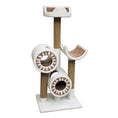Load image into Gallery viewer, T2PB Deluxe Cat Tower with 2 Cat Tunnel 1 Cat Perch 1 Cat Bed