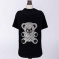 Load image into Gallery viewer, Hello Doggie Teddy Bear Tee Cotton Tees