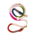 Load image into Gallery viewer, The Spring Bouquet Cotton Rope Dog Leash | Bolt Snaps, Adjustable | Found my Animal