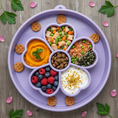 Load image into Gallery viewer, Flower eBowl Deep Slow Feeder Dog Bowl for Enrichment | USA Made