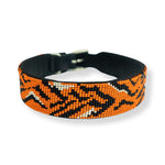 Tiger Sambboho dog collar (animal print collection)