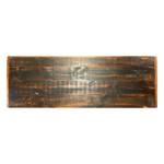 Oasis Large Dog Wood Kennel Dark Wax