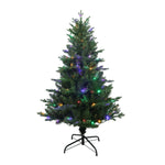 Kurt Adler 4.5-Foot Pre-Lit Multi-Colored LED Jackson Pine Tree