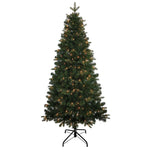 Kurt Adler 6-Foot Pre-Lit Clear Incandescent Studio Spruce Tree