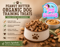 Load image into Gallery viewer, Peanut Butter Organic Dog Training Treats