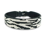 Zebra Sambboho dog collar (animal print collection)
