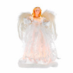 Kurt Adler 12-Inch 10-Light Ivory Angel Treetop