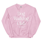 Dog Walking Club | Unisex Sweatshirt | White Font