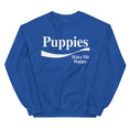 Load image into Gallery viewer, Enjoy Puppies Make Me Happy Sweatshirt | Gift for Dog Lovers