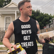 Good Boys Get Treats Muscle Tank | Gift for Dog Dads