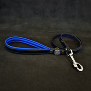 The ''Bijou'' harness Black & Blue Small to Medium Size