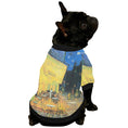 Load image into Gallery viewer, Van Gogh Cafe Terrace At Night Round Neck Shirt