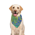 Load image into Gallery viewer, Van Gogh Irises Double-Sided Pet Bandana