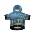 Load image into Gallery viewer, Van Gogh Starry Night Over The Rhone Button Hoodie