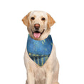 Load image into Gallery viewer, Van Gogh Starry Night Over The Rhone Double-Sided Pet Bandana