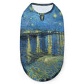 Load image into Gallery viewer, Van Gogh Starry Night Over The Rhone Pet Vest luxury pet product from Southlake Paws
