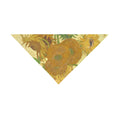 Load image into Gallery viewer, Van Gogh Sunflowers Double-Sided Pet Bandana