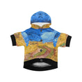 Load image into Gallery viewer, Van Gogh Wheatfield with Crows Button Hoodie