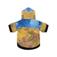 Load image into Gallery viewer, Van Gogh Wheatfield with Crows Button Hoodie