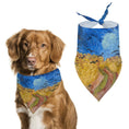 Load image into Gallery viewer, Van Gogh Wheatfield with Crows Pet Scarf