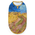 Load image into Gallery viewer, Van Gogh Wheatfield with Crows Pet Vest luxury pet product from Southlake Paws